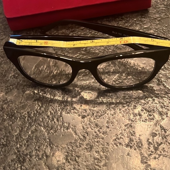 Warby Parker Leith Clark Collaboration Rare Ella Black Eyeglasses Frame - Picture 11 of 12